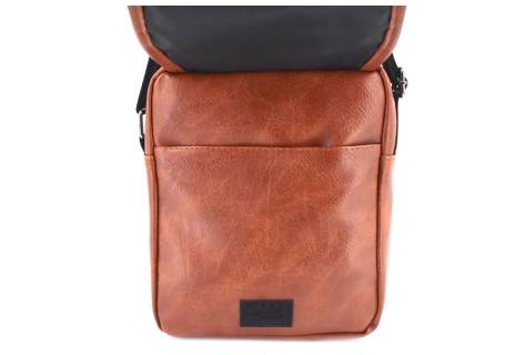 Taška přes rameno - světle hnědá