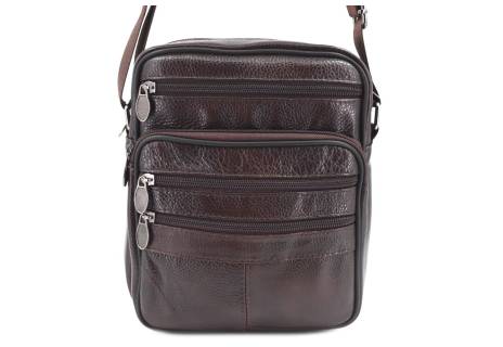 Pánská kožená taška přes rameno