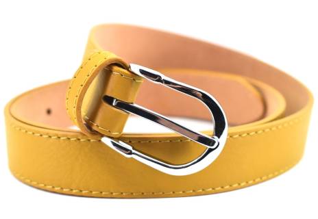 Dámský jednobarevný kožený opasek  Arteddy