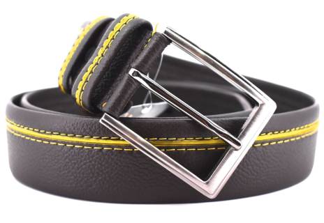 Moderní opasek z ekokůže Arteddy