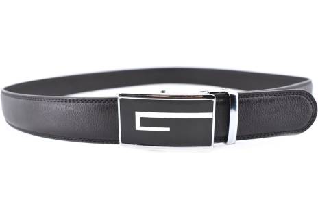 Pánský kožený opasek s plnou přezkou Arteddy