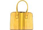 Moderní dámská kabelka - žlutá