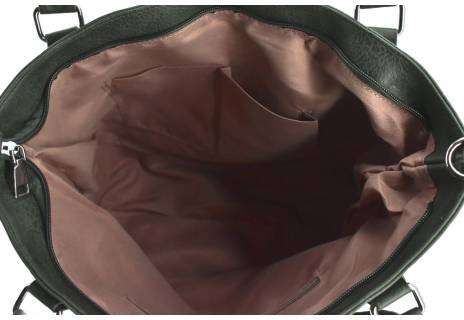 Dámská kabelka - tmavě zelená