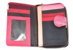 Luxusní dámská kožená peněženka z pravé kůže - vícebarevná