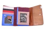Luxusní dámská kožená peněženka - vícebarevná