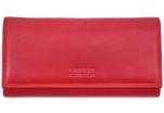 Dámská kožená peněženka z pravé kůže Coveri - červená