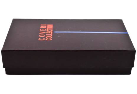 Luxusní dámská kožená peněženka z pravé kůže Coveri - tmavě hnědá