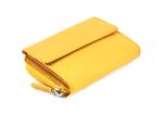 Dámská kožená peněženka z pravé kůže Covero EC - žlutá