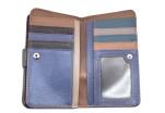 Dámská kožená peněženka z pravé kůže - vícebarevná