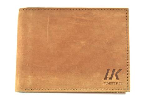 Pánská kožená peněženka z pravé kůže LumberJack