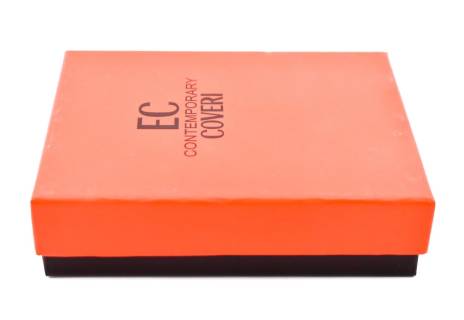 Pánská kožená peněženka z pravé kůže EC Coveri- tmavě hnědá