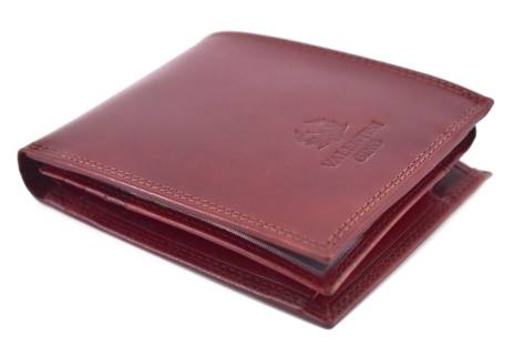 Pánská kožená peněženka z pravé kůže na šířku Gino Valentini