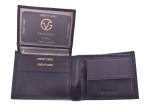 Pánská kožená peněženka z pravé kůže Valentini - tmavě modrá