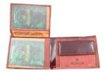 Pánská kožená peněženka z pravé kůže B.Cavalli - hnědá