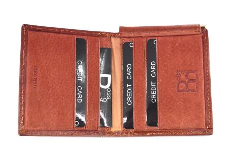 Pánská kožená peněženka dolarovka z pravé kůže BAD BOSS