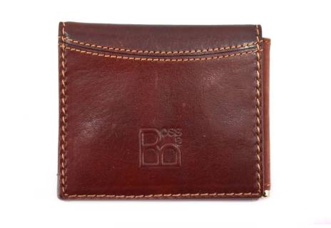 Pánská kožená peněženka dolarovka z pravé kůže BAD BOSS
