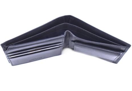 Pánská kožená peněženka z pravé kůže na šířku Charro - tmavě modrá