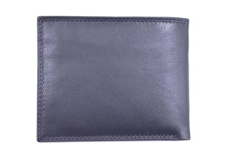 Pánská kožená peněženka z pravé kůže na šířku Charro - tmavě modrá