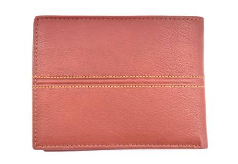 Pánská kožená peněženka z pravé kůže na šířku Charro - světle hnědá