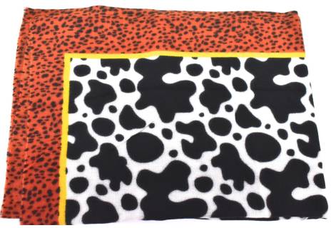 Modení dámská vzorovaná šála