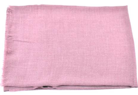 Dámská  jednobarevná  šála - tmavě růžová