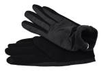 Elegantní zateplené dámské rukavice - černá