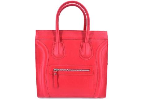 Luxusní dámská kožená kabelka Shopper