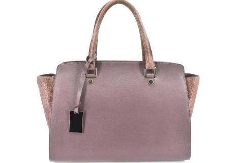 Luxusní dámská kožená kabelka Shopper