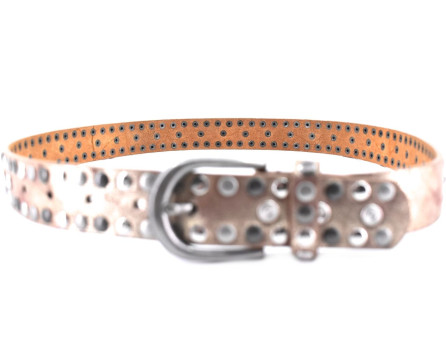 Dámský/dívčí opasek  - zlatá/90