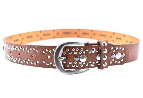 Dámský/dívčí opasek  - hnědá/85