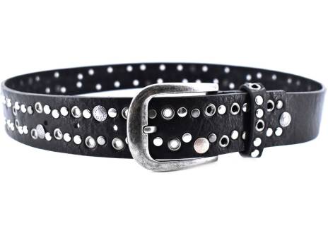 Dámský/dívčí opasek  - černá/85