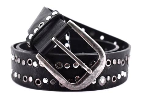 Dámský/dívčí opasek  - černá/85