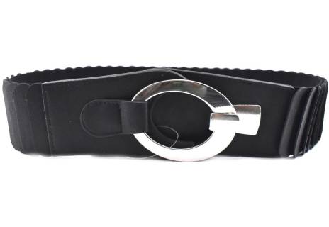 Dámský široký jednobarevný elastický opasek