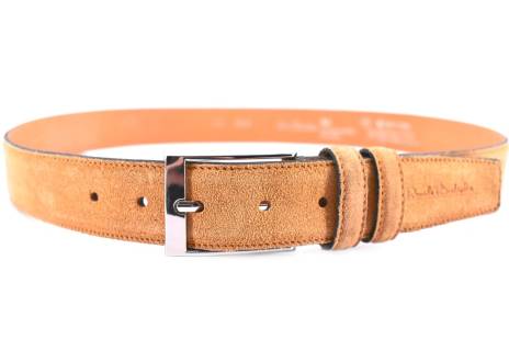 Kožený opasek  Renato Balestra- béžová/115