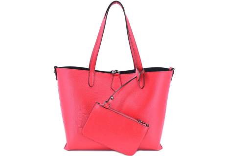 Moderní dámská kožená kabelka