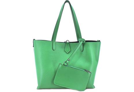 Moderní dámská kožená kabelka