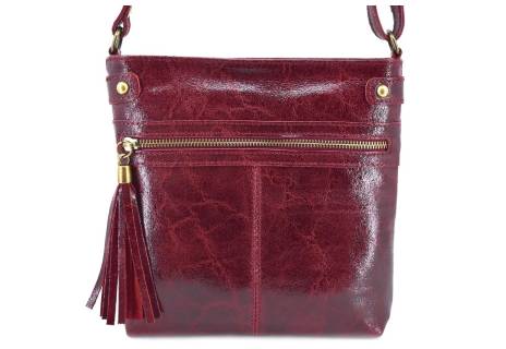 Dámská kožená kabelka crossbody Arteddy