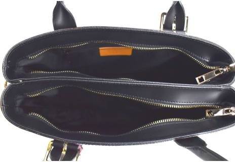 Dámská kožená kabelka s květovaným vzorem Arteddy - vícebarevná