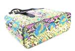 Dámská kožená kabelka s květovaným vzorem Arteddy - vícebarevná