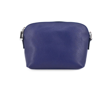 Dámská malá kožená kabelka crossbody Arteddy - tmavě modrá2