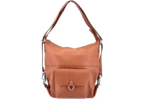 Kožená kabelka a batoh v jednom Arteddy