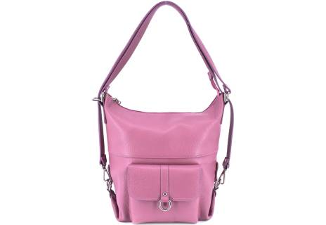 Kožená kabelka a batoh v jednom Arteddy