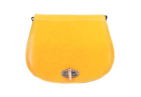 Dámská kožená kabelka s klopnou (crossbody) Arteddy