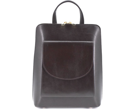 Dámský / dívčí kožený batoh a kabelka v jednom / Arteddy