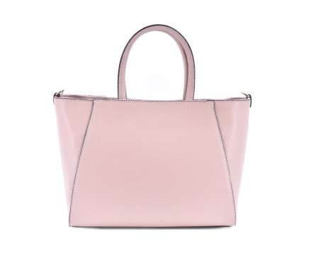 Dámská kožená kabelka shopper Arteddy - pudrová