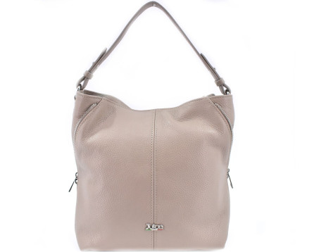 Dámská kožená kabelka Juice - taupe