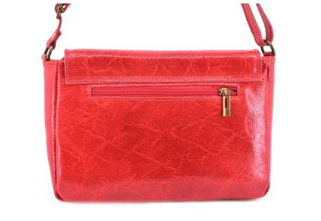 Dámská kožená kabelka s klopnou Arteddy