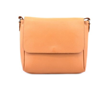 Dámská kožená kabelka crossbody s klopnou Arteddy