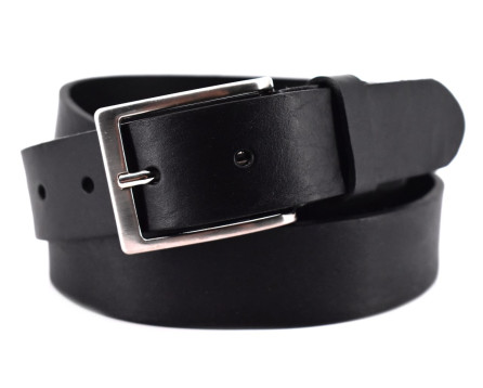 Kožený opasek  Arteddy - černá