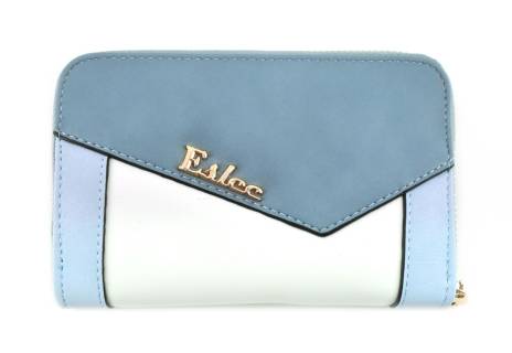Peněženka Eslee - modrá/bílá